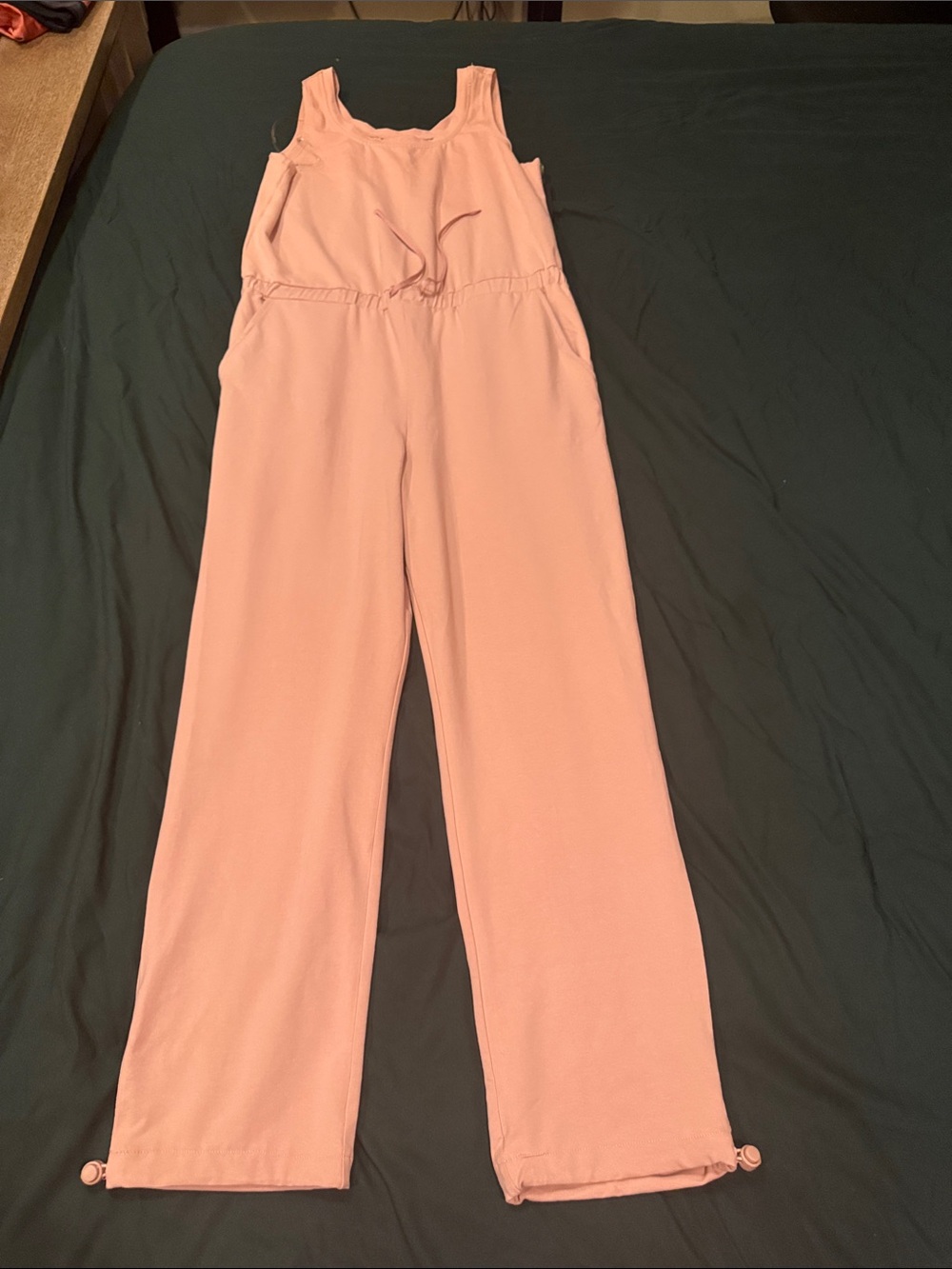 Andrew Marc Sleeveless Pink Jumpsuit